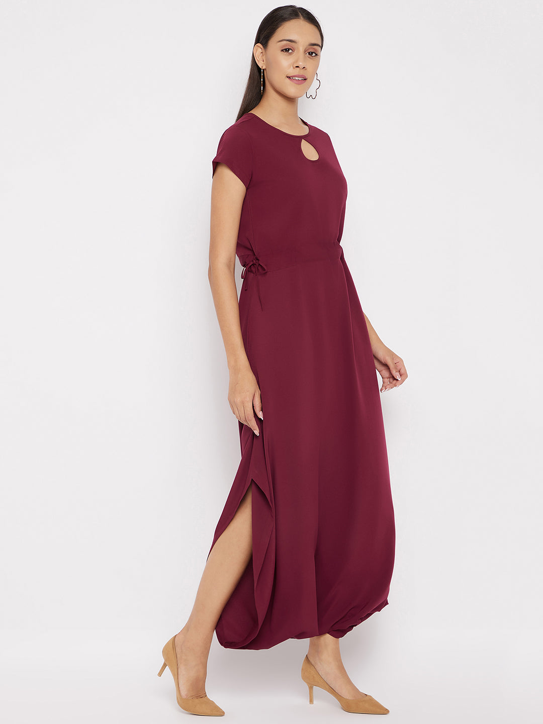 Cutout Dhoti Jumpsuit - Uptownie