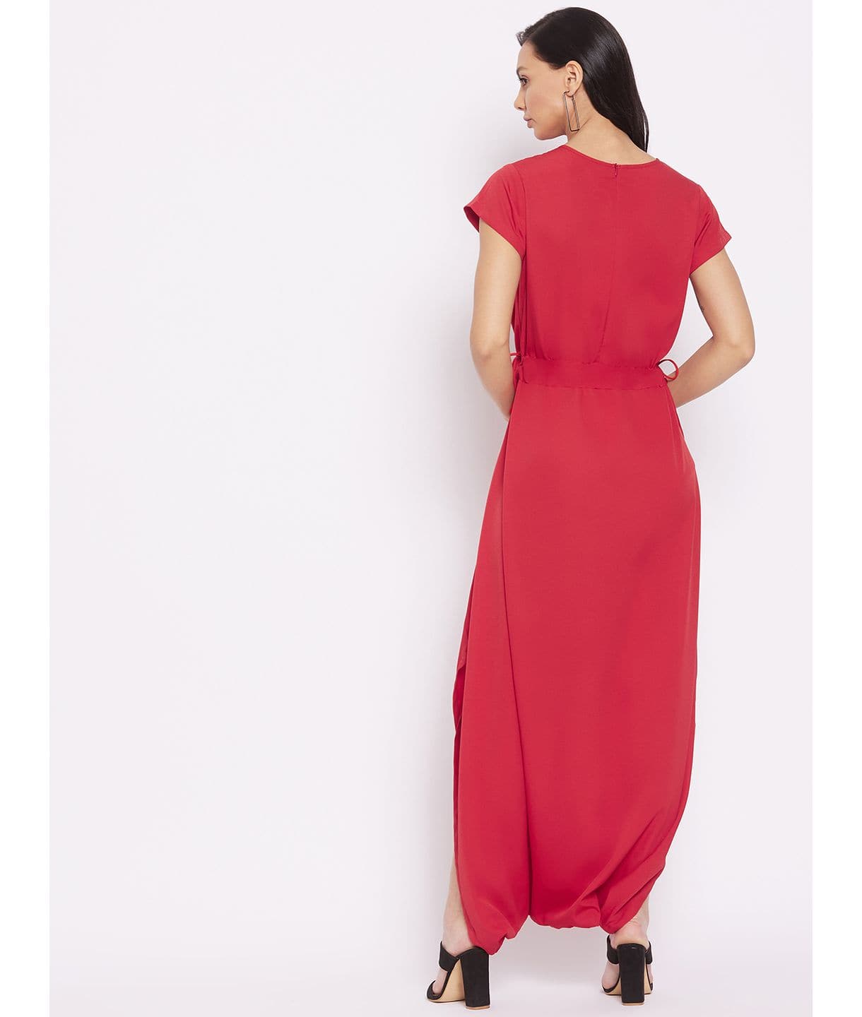 Cutout Dhoti Jumpsuit - Uptownie