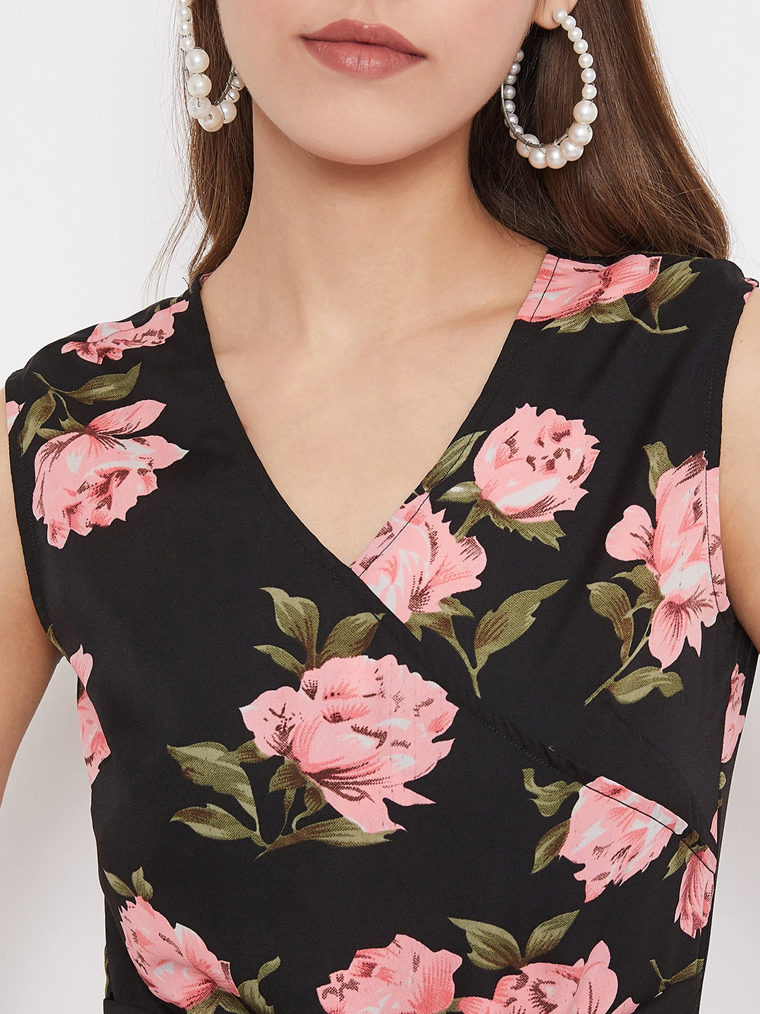 Tulip Style Wrap Jumpsuit - Uptownie