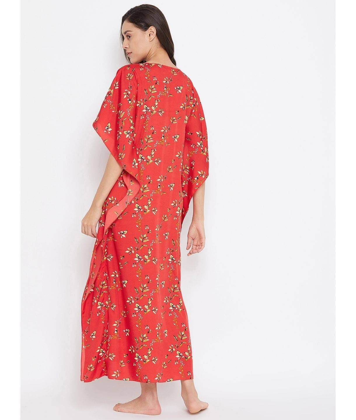 Comfortable Printed Kaftan/Nightie - Uptownie