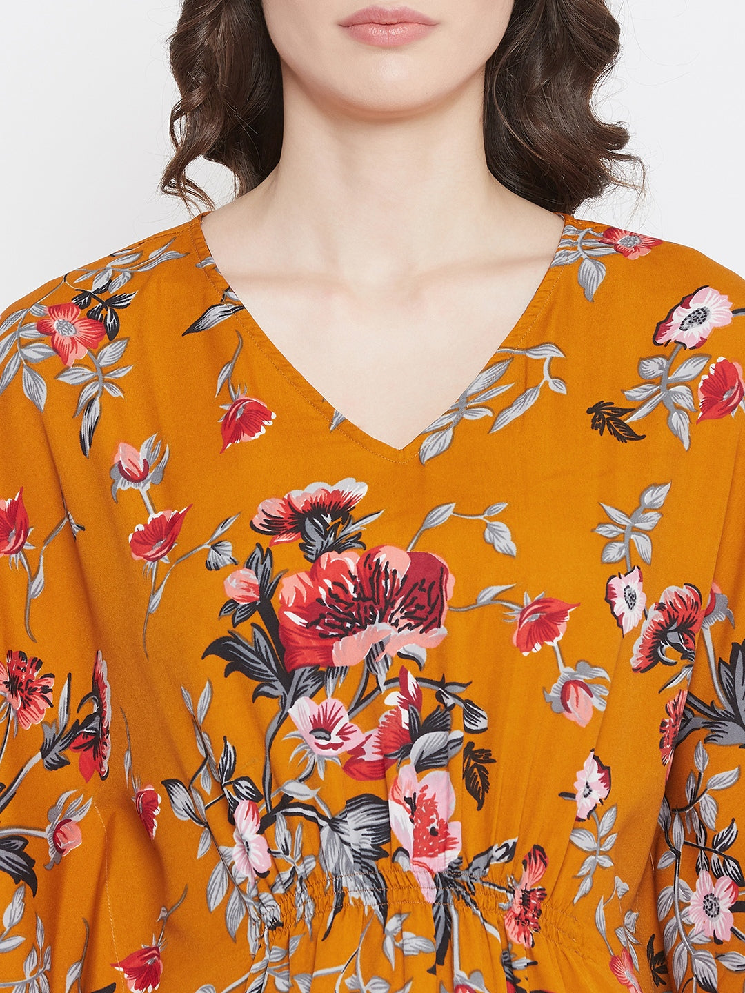 Comfortable Printed Kaftan/Nightie. - Uptownie