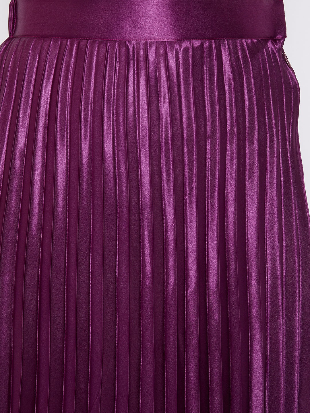 Pleated Midi Skirt - Uptownie