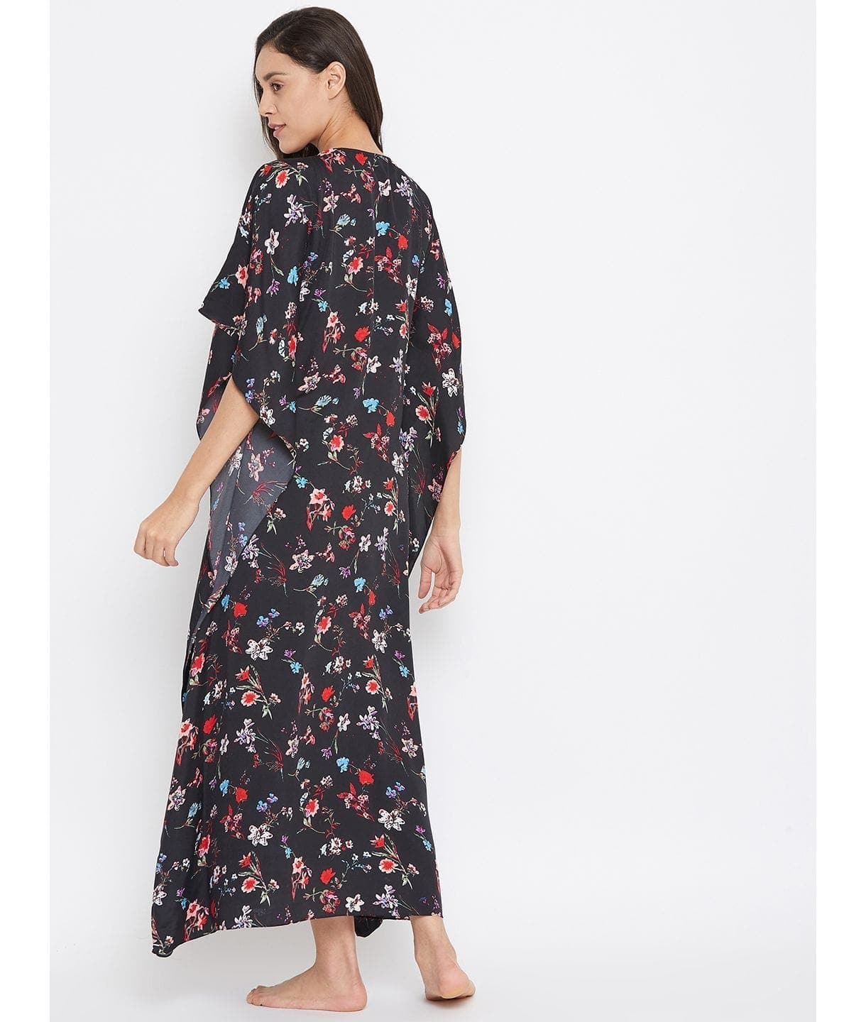 Comfortable Printed Kaftan/Nightie. - Uptownie