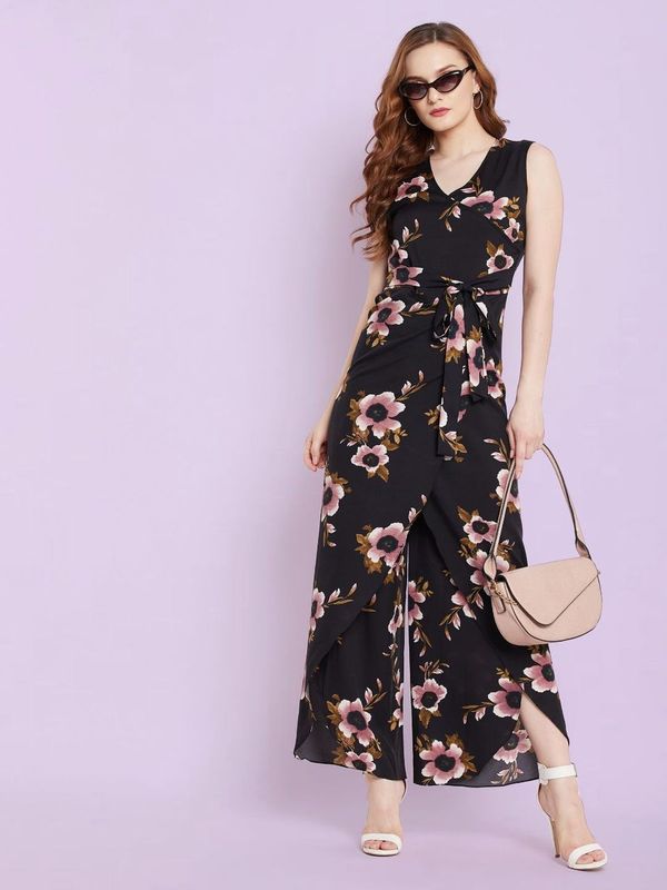 Tulip Style Wrap Jumpsuit - Uptownie