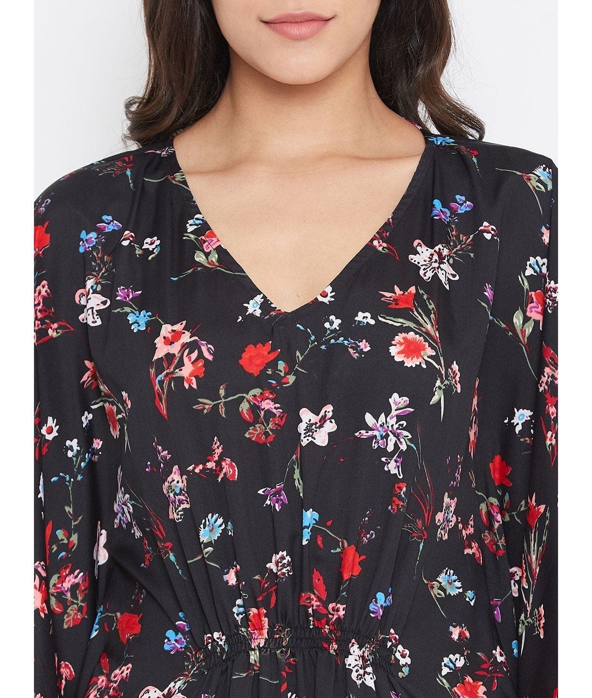 Comfortable Printed Kaftan/Nightie. - Uptownie