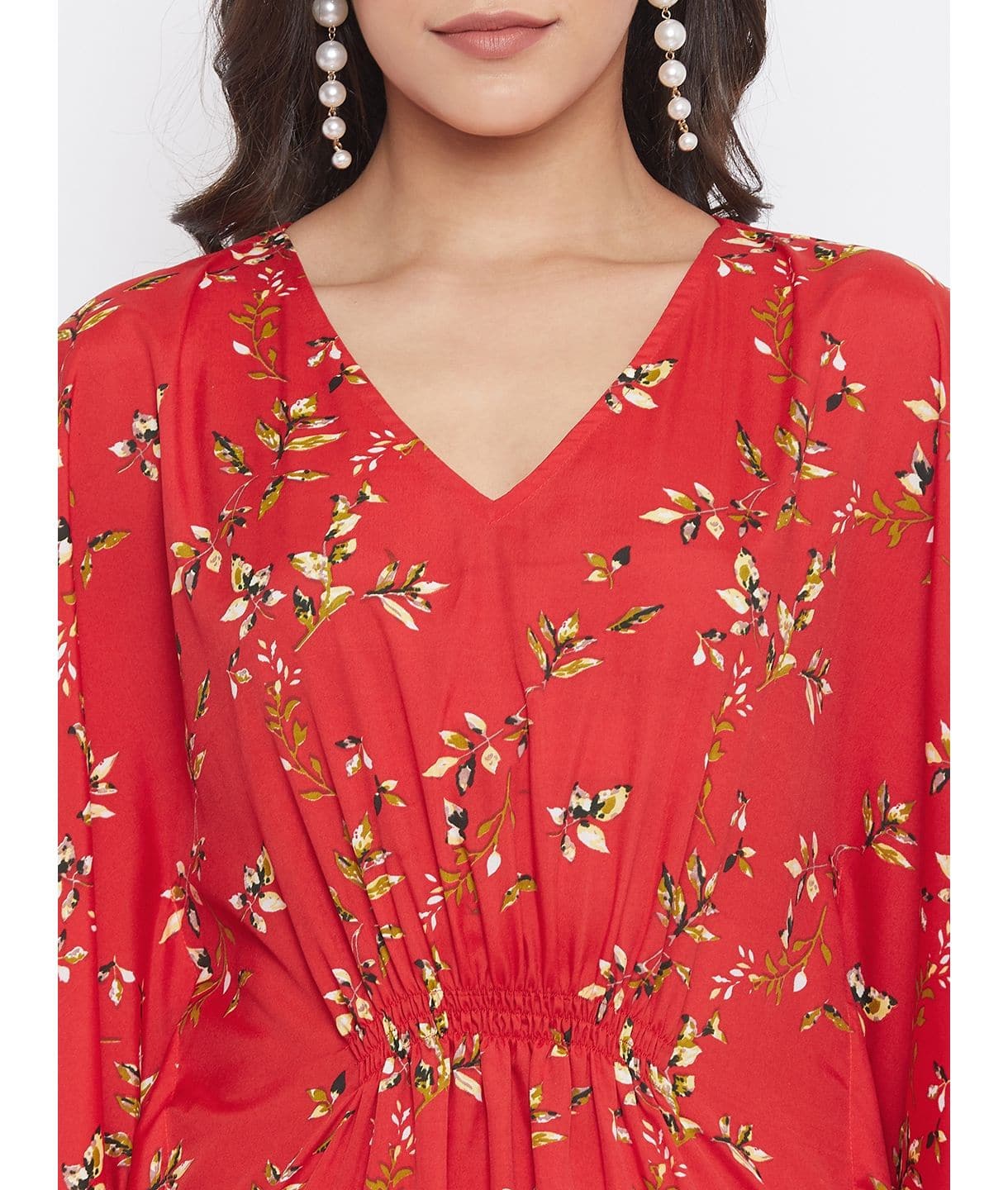 Plus Comfortable Animal Print Kaftan/Nightie - Uptownie