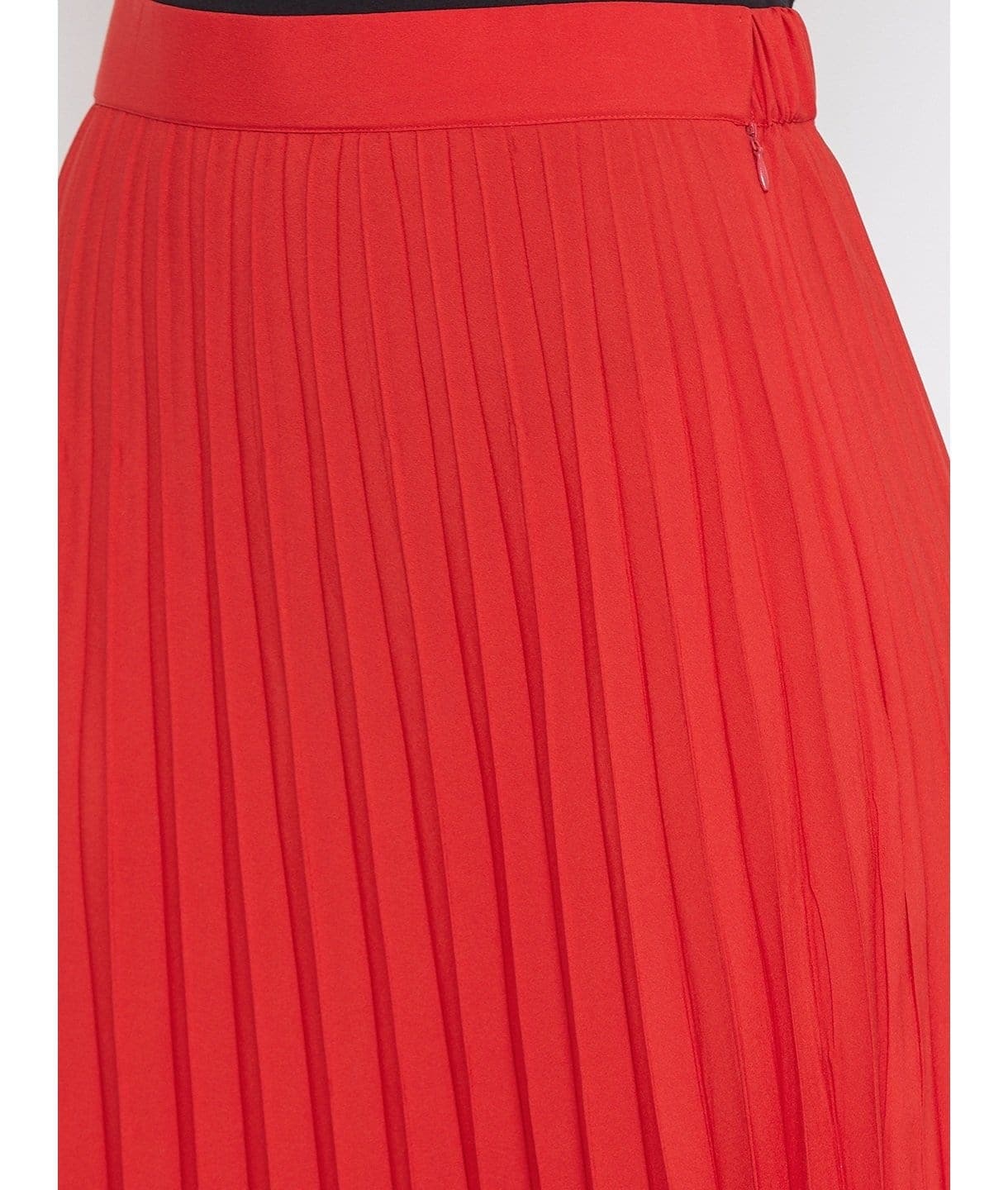 Pleated Midi Skirt - Uptownie
