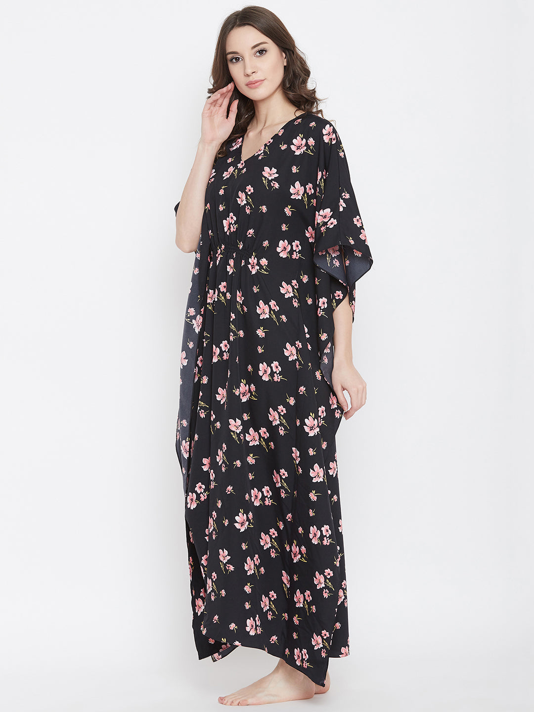 Comfortable Printed Kaftan/Nightie. - Uptownie