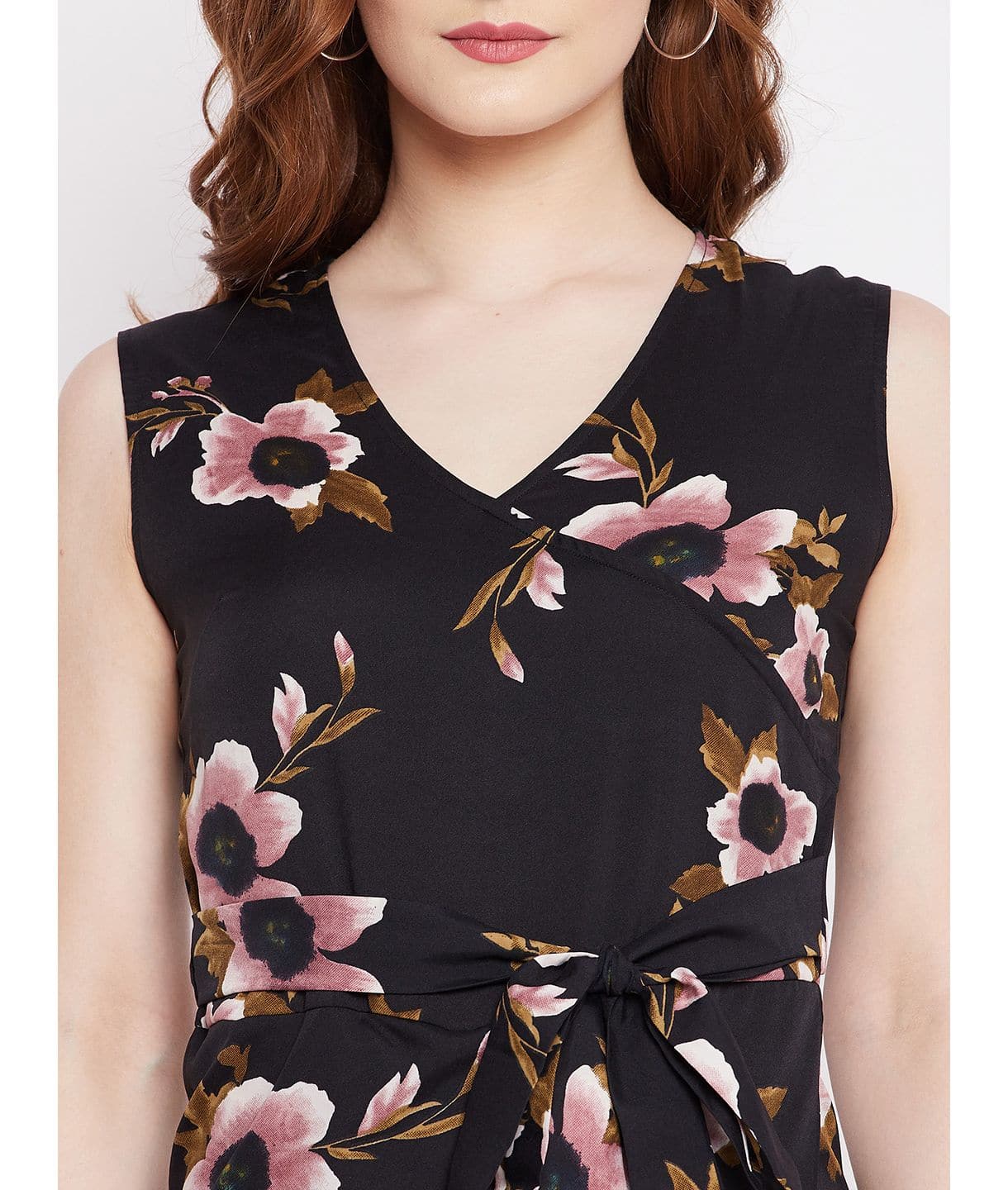Tulip Style Wrap Jumpsuit - Uptownie