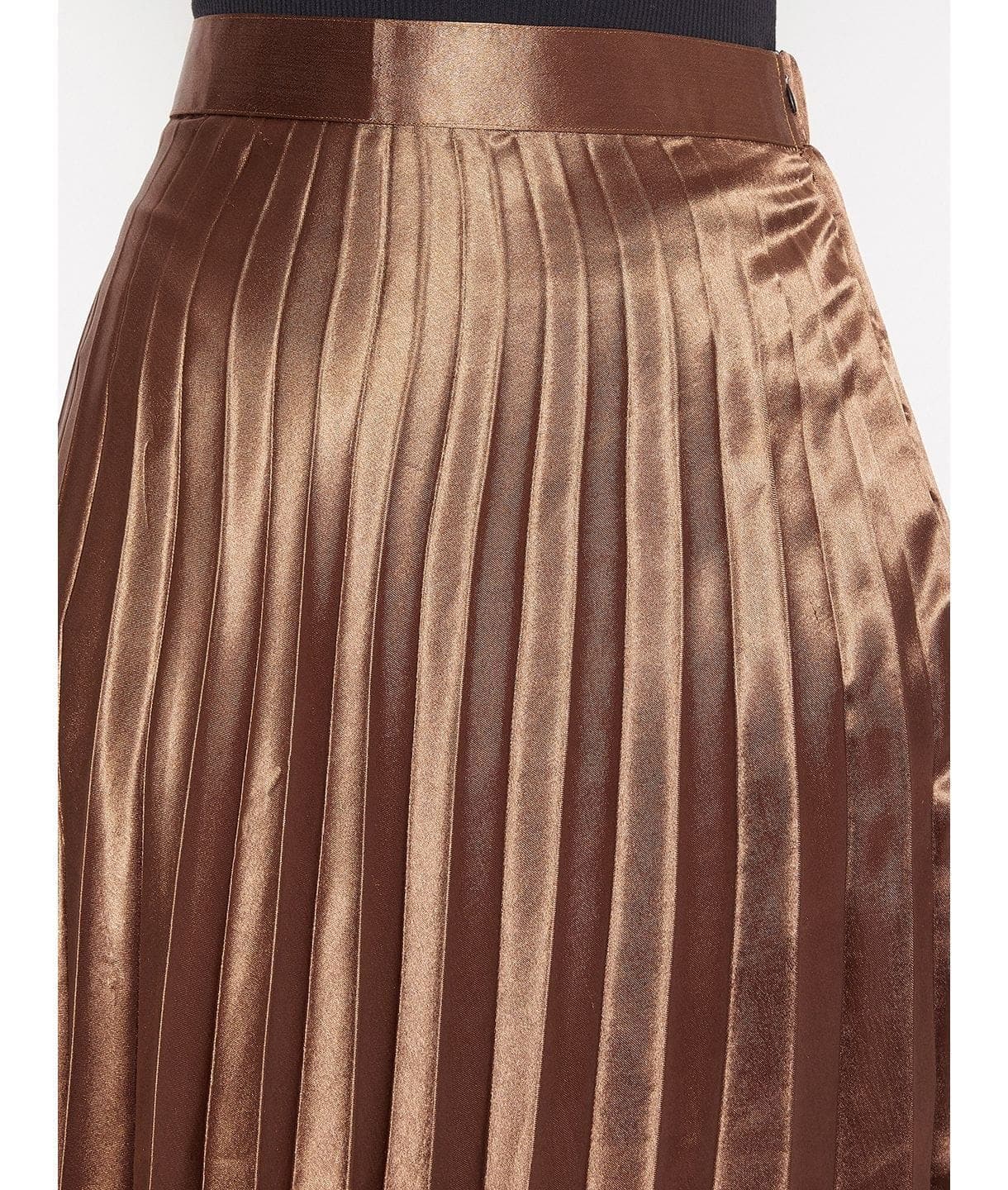 Pleated Midi Skirt - Uptownie