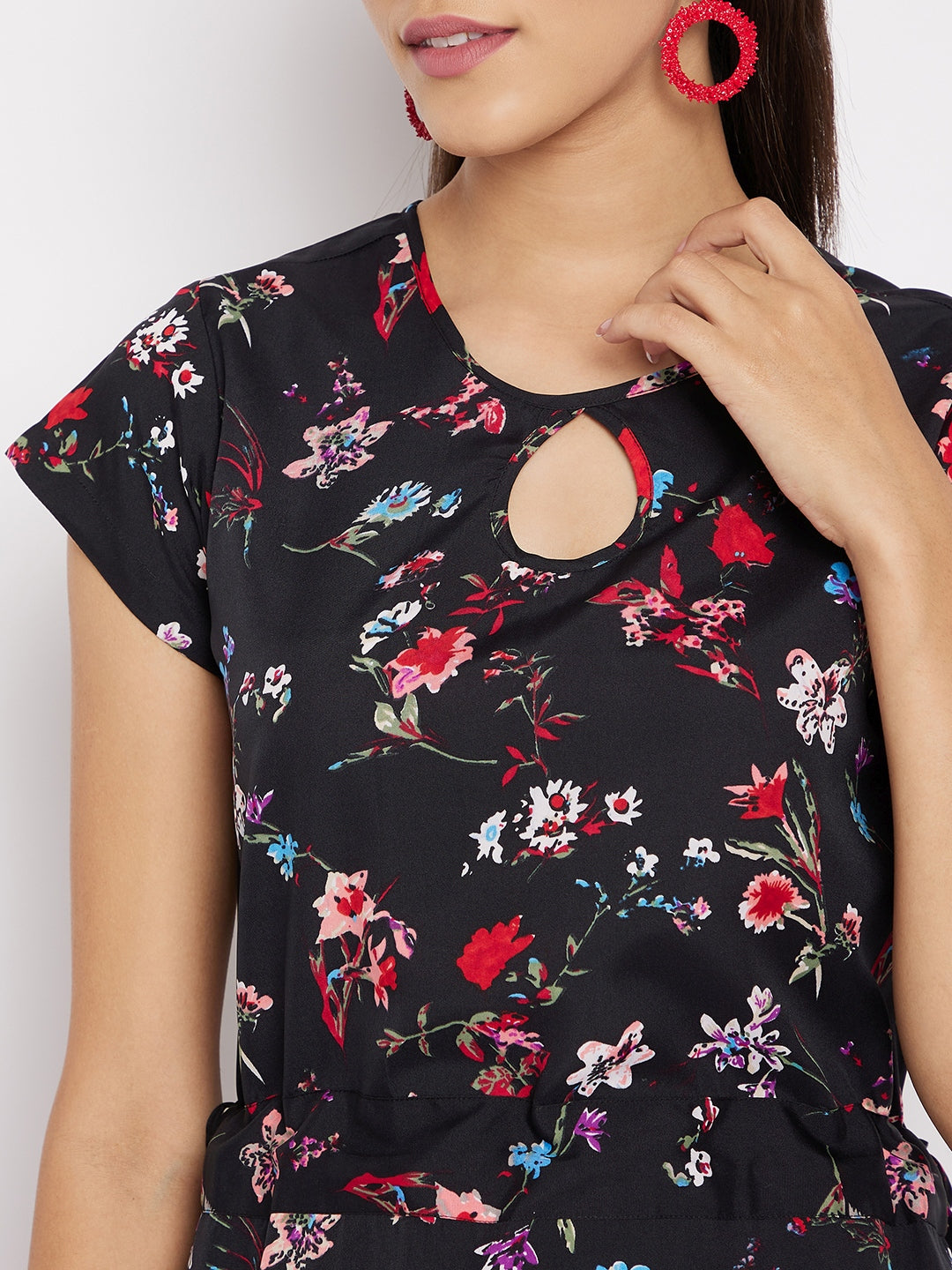 Cutout Dhoti Jumpsuit - Uptownie