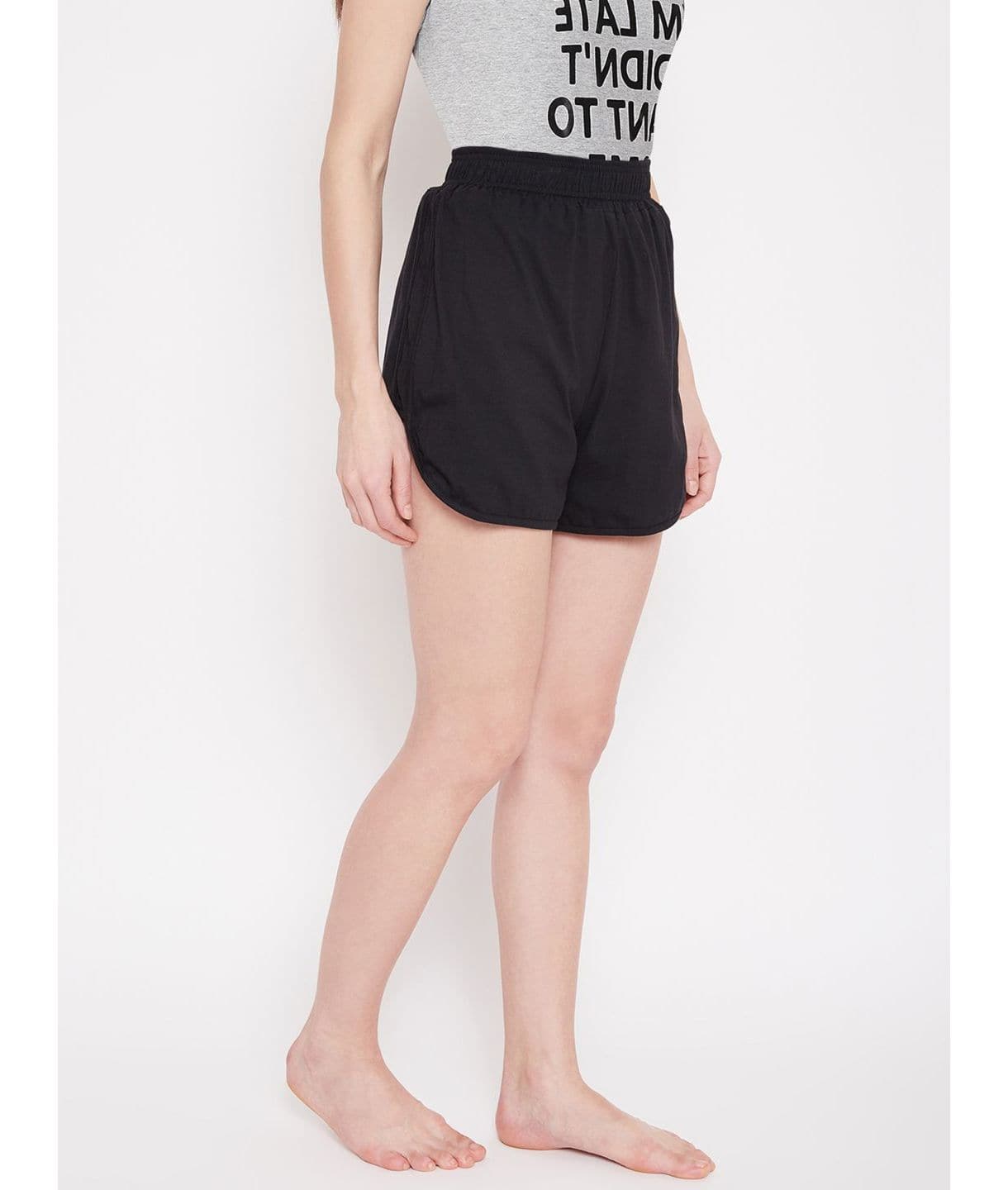 Cotton T-shirt and Shorts Set - Uptownie