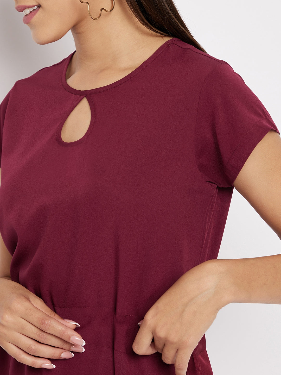 Cutout Dhoti Jumpsuit - Uptownie