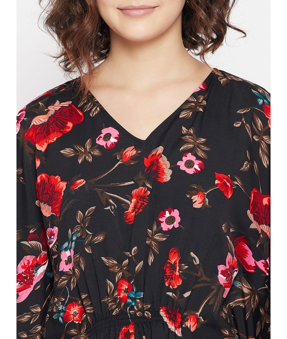 Comfortable Printed Kaftan/Nightie. - Uptownie