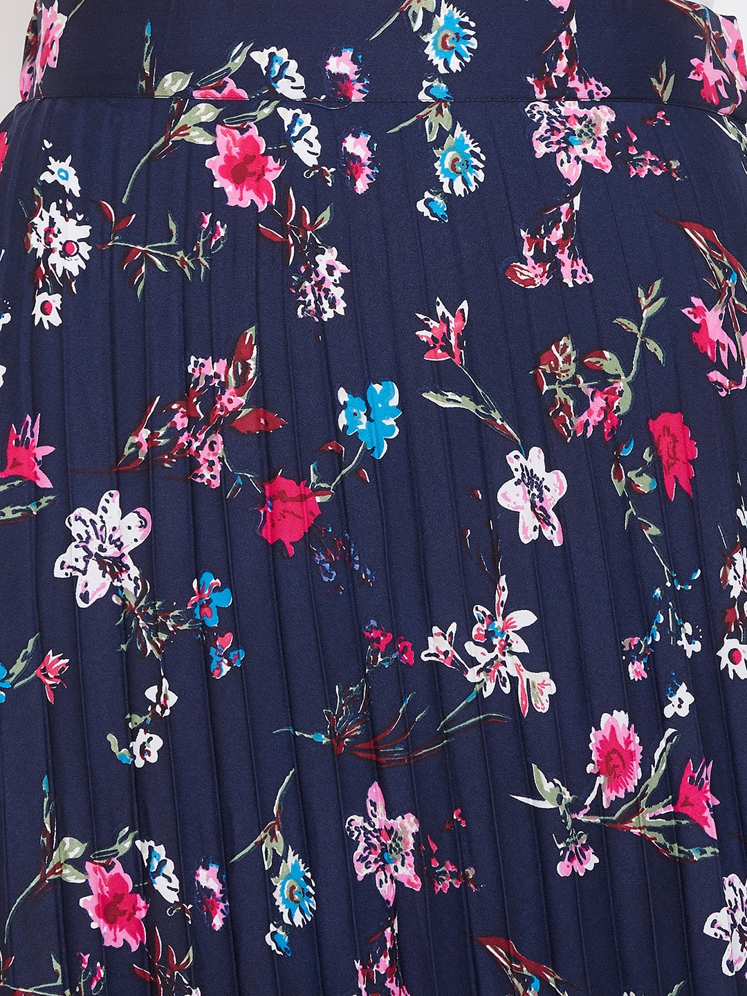 Pleated Midi Skirt - Uptownie