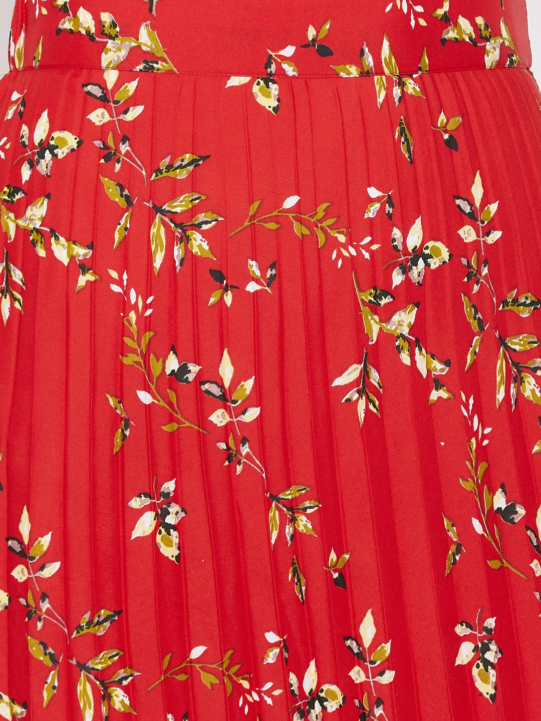 Pleated Midi Skirt - Uptownie