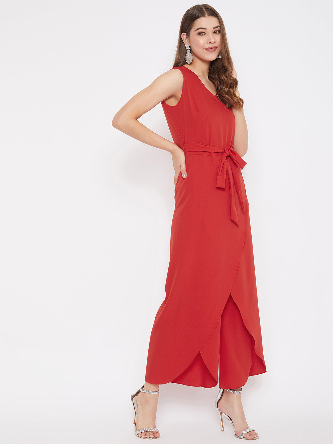 Tulip Style Wrap Jumpsuit - Uptownie
