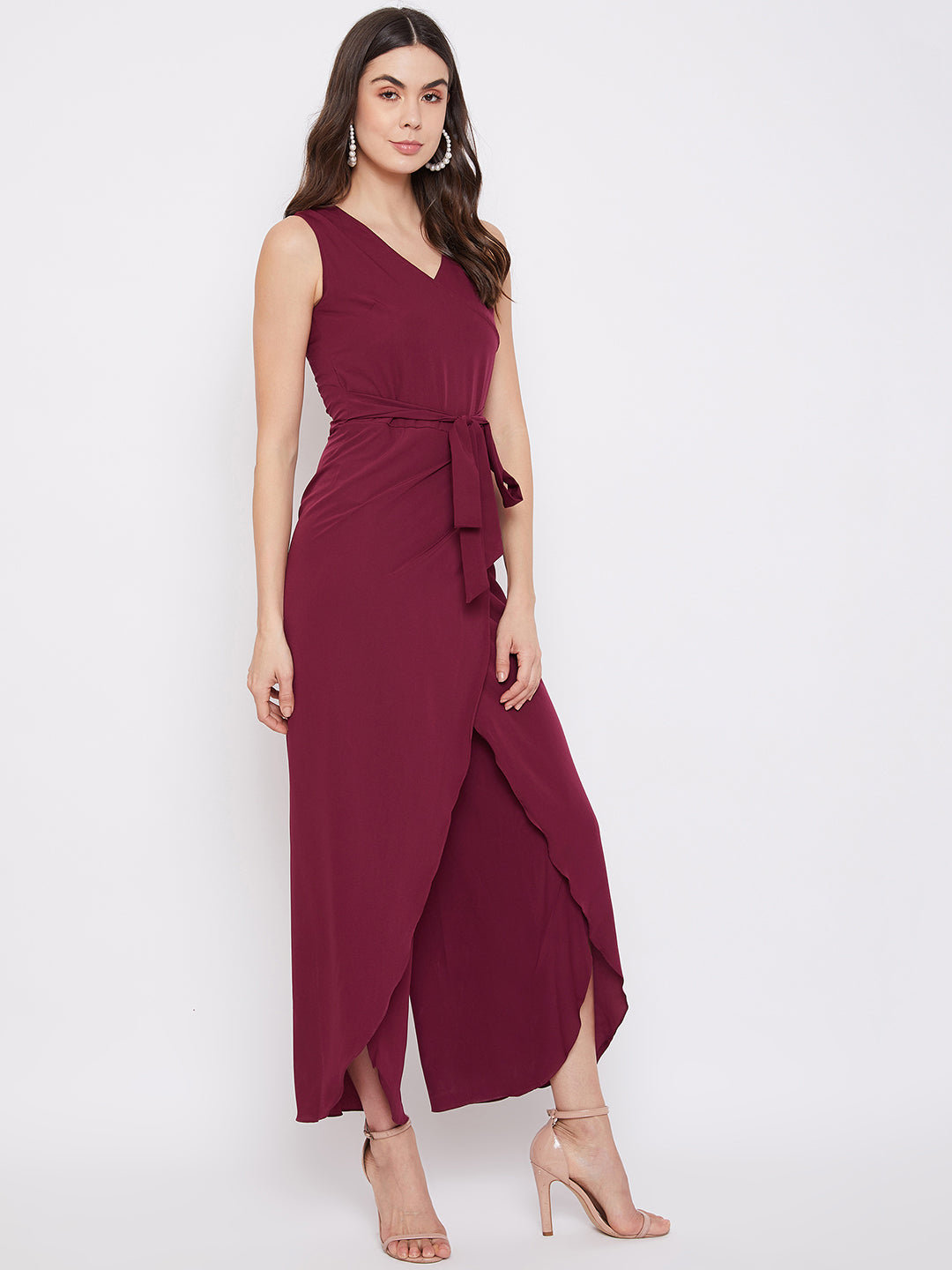 Tulip Style Wrap Jumpsuit - Uptownie