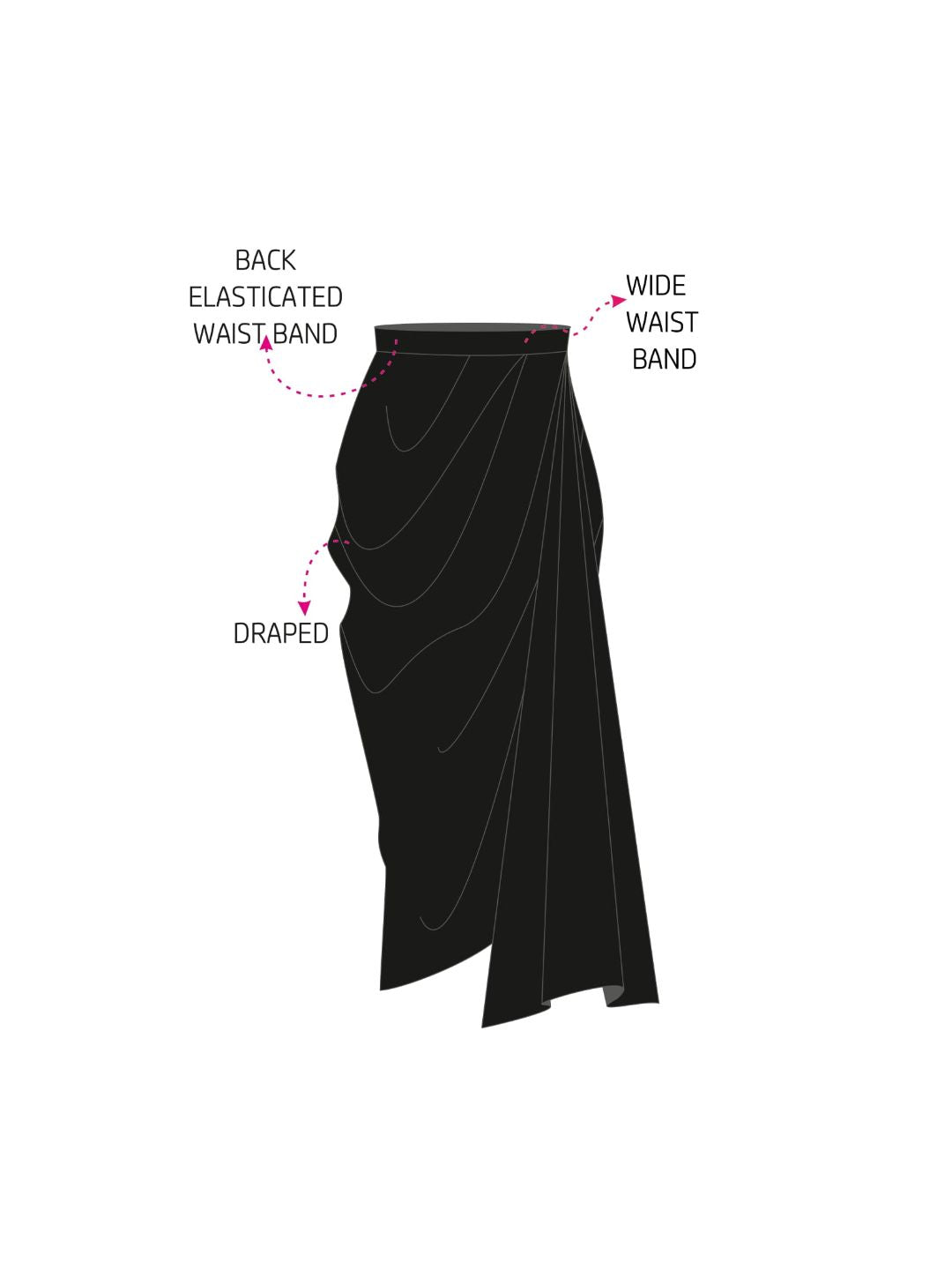 The Pick-Me-Up Silk Satin Skirt - Uptownie