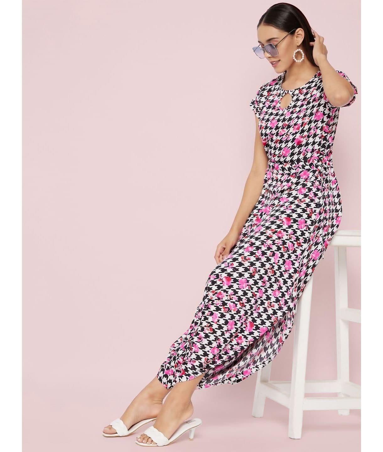 Cutout Dhoti Jumpsuit - Uptownie