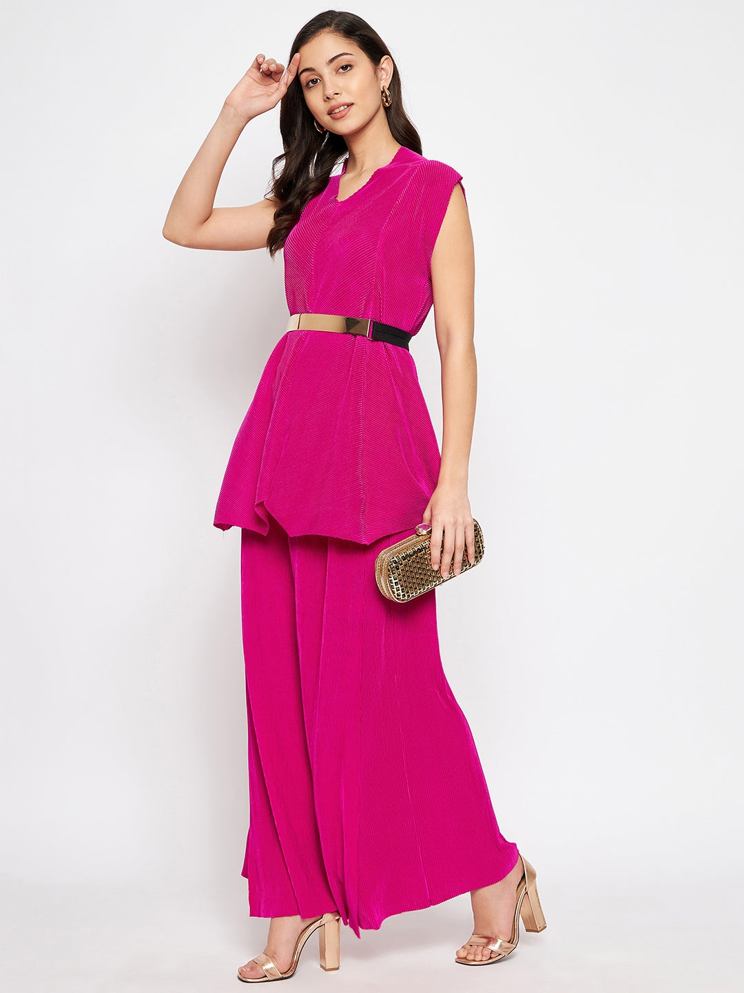 Pleated Co-ord Set - Uptownie