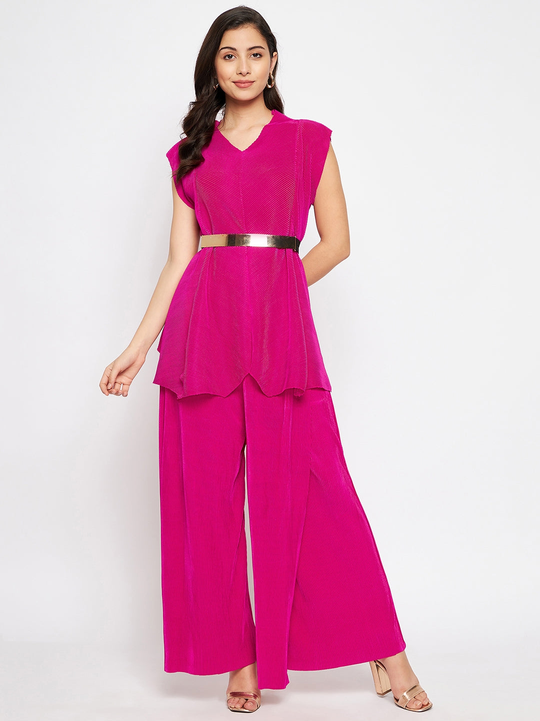 Pleated Co-ord Set - Uptownie
