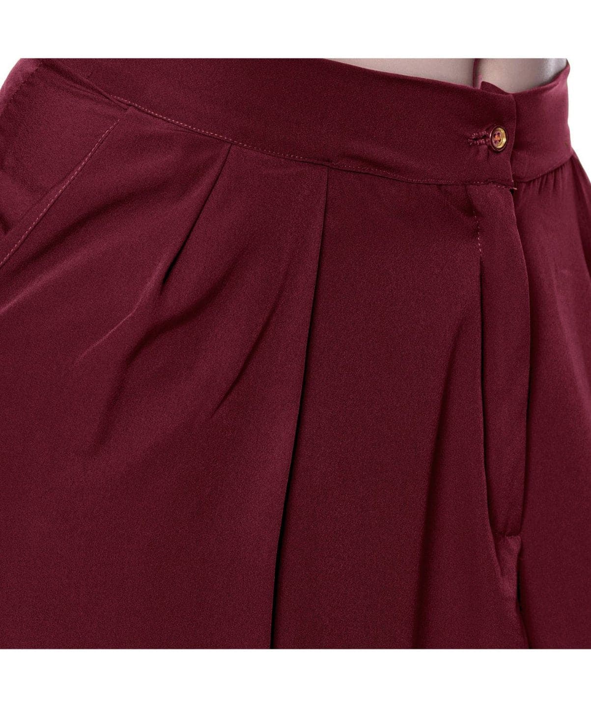 Uptownie Plus Adjustable Crepe Tulip Pants - Uptownie