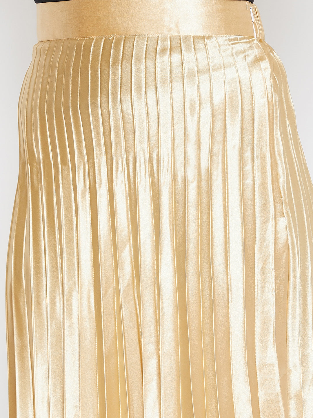 Pleated Midi Skirt - Uptownie