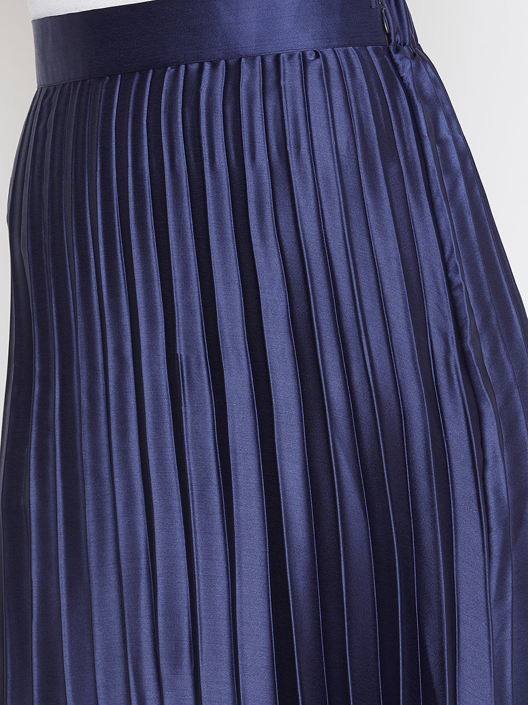 Pleated Midi Skirt - Uptownie