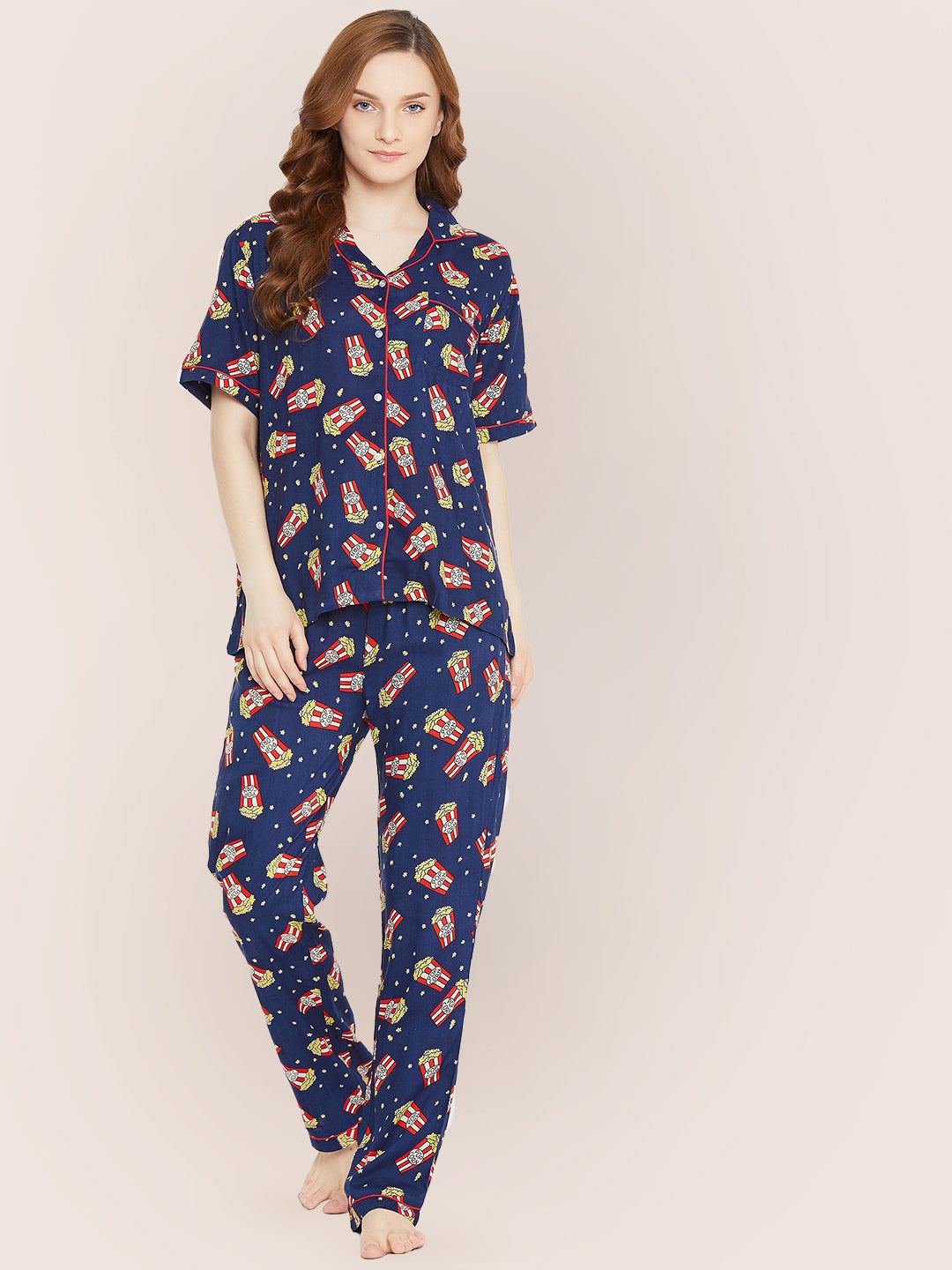 Cotton Printed Ladies Night Suit, Size: XL at Rs 410/piece in